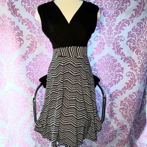 Papermoon Black & White Dress